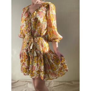 CLEOBELLA Audrey Floral Mini Dress in Lucia Print US SMALL NWT